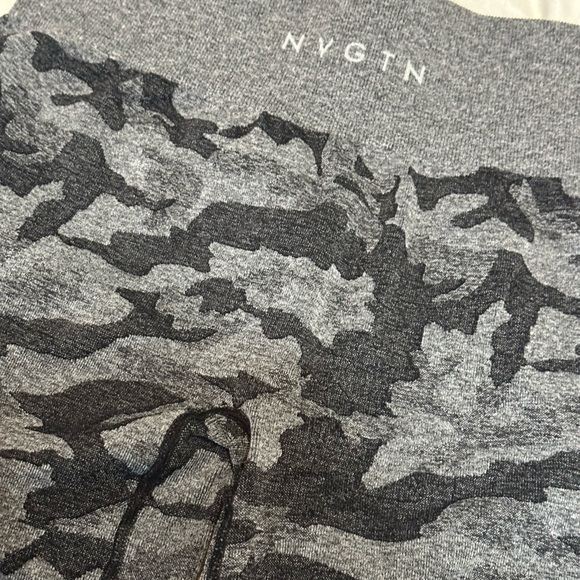 NVGTN Grey Camo Biker Shorts - Picture 4 of 4